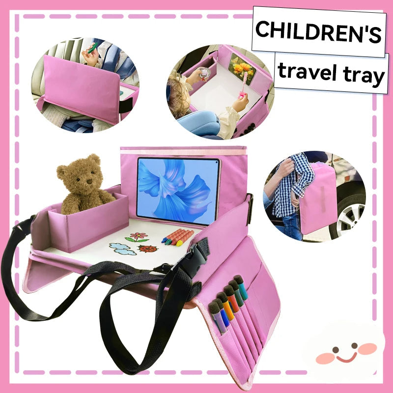 Kids Travel Car Seat Tray