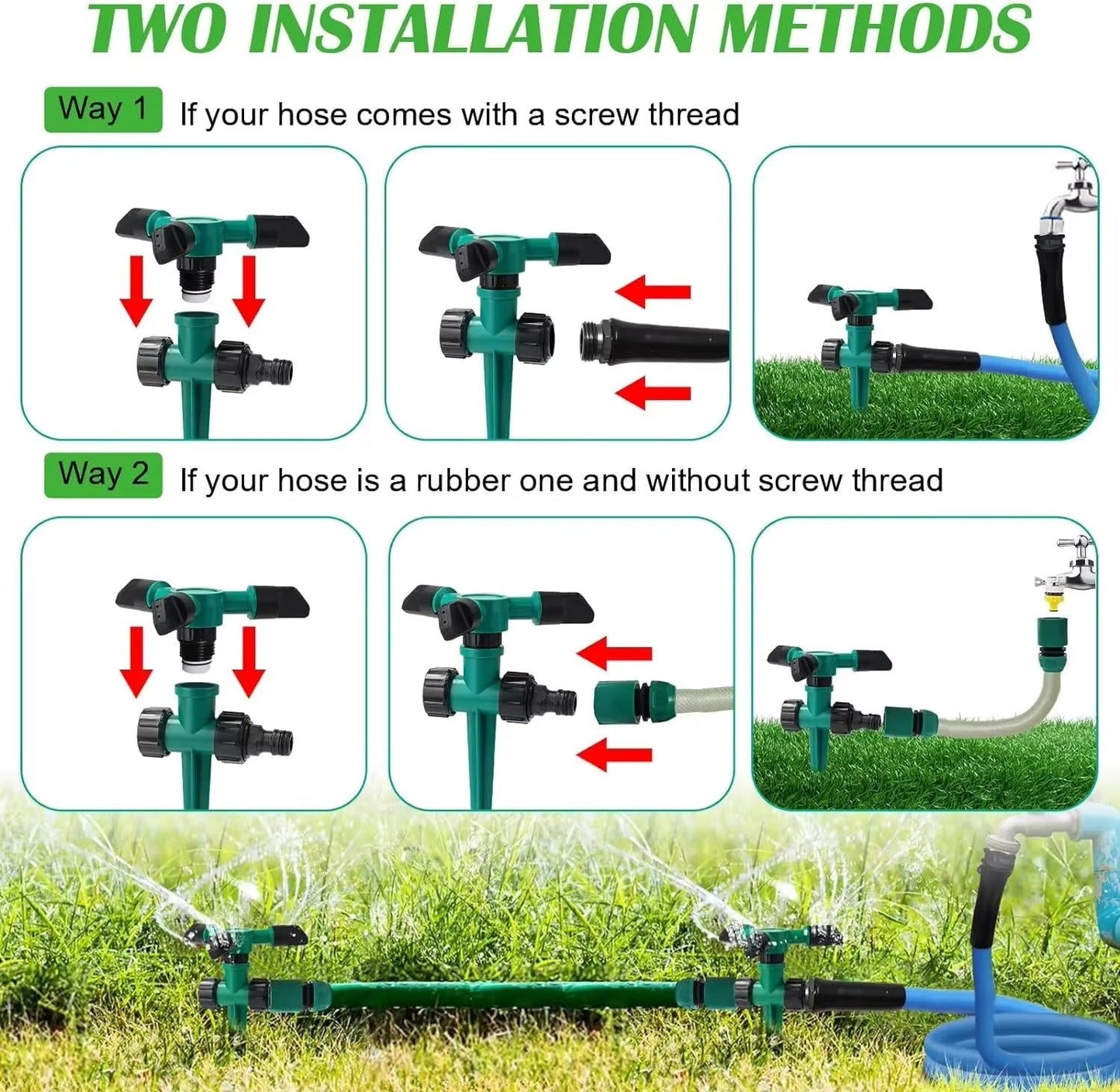 Sprinkler Systems For Gardens 5 Set