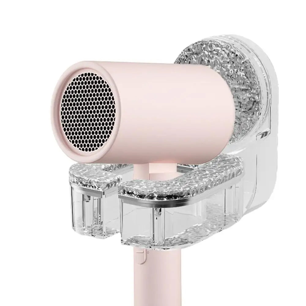 Wall-Mounted Hair Dryer Holder with Suction Cup