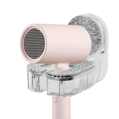 Wall-Mounted Hair Dryer Holder with Suction Cup