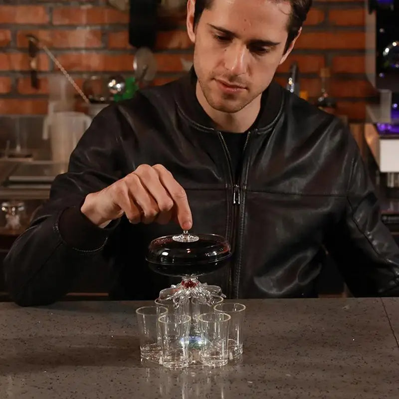 6 Shot Glass Drink Dispenser