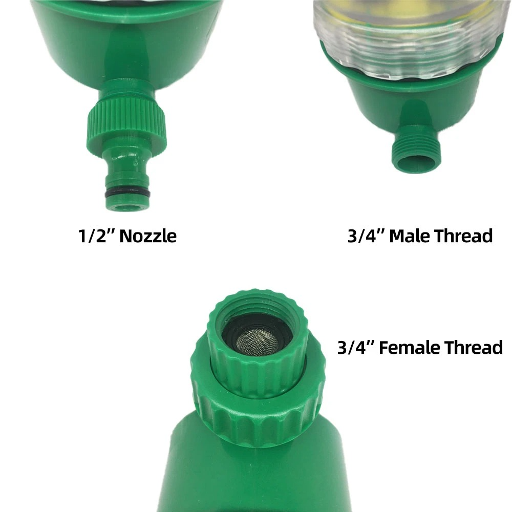 Drip Irrigation System With Automatic Timer