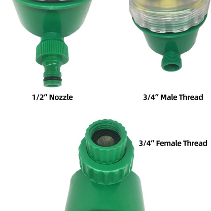 Drip Irrigation System With Automatic Timer