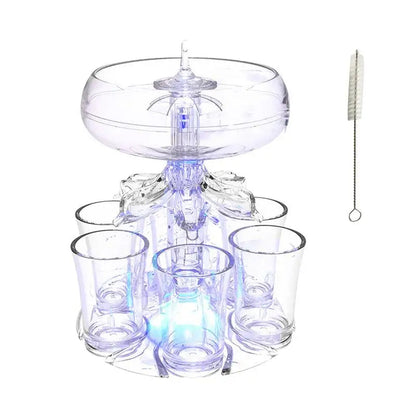 6 Shot Glass Drink Dispenser