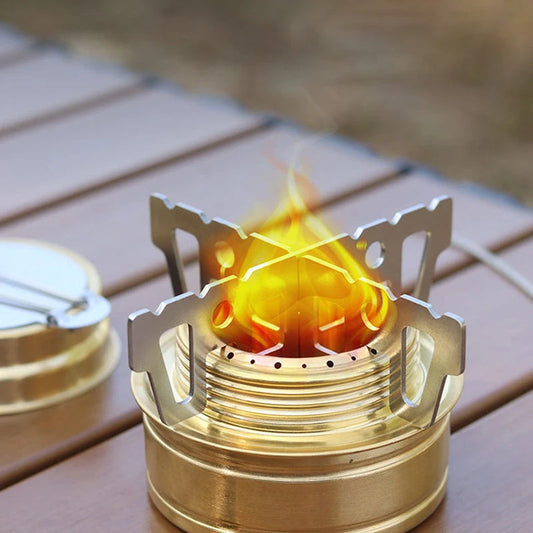 Mini Portable Alloy Camping Stove