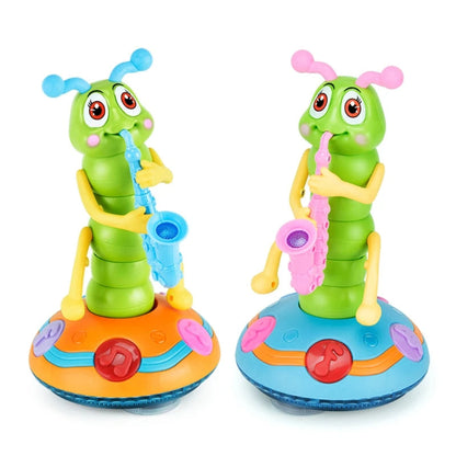 Musical Dancing Saxophone Caterpillar Toy