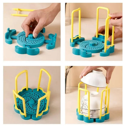 Adjustable Bowl Drain Rack