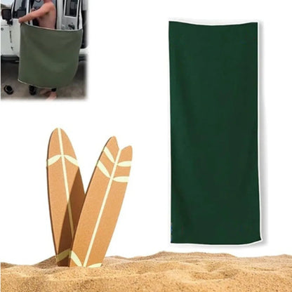 Magnetic Quick-Dry Beach Towel