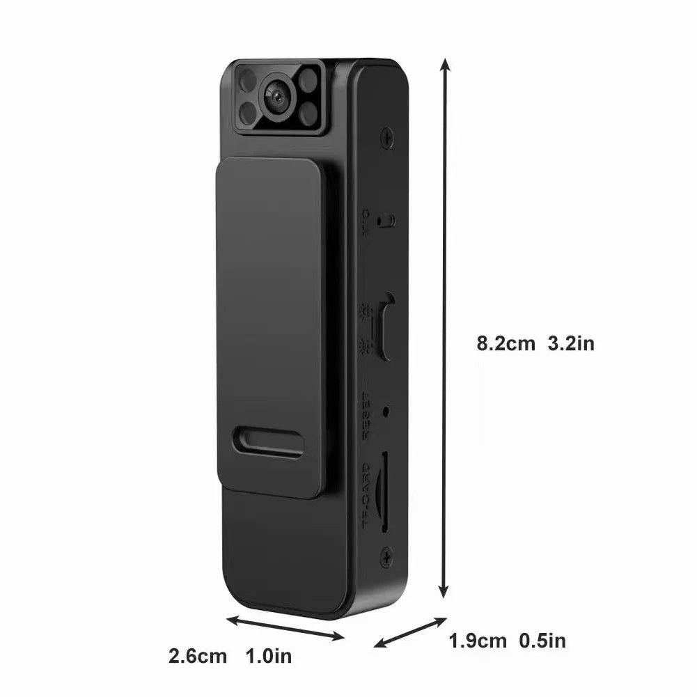 Mini Body Camera Video Recorder (No TF Card)