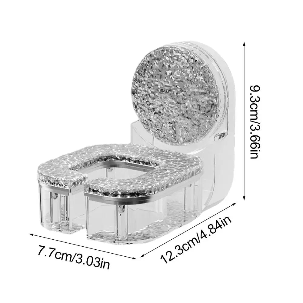 Wall-Mounted Hair Dryer Holder with Suction Cup