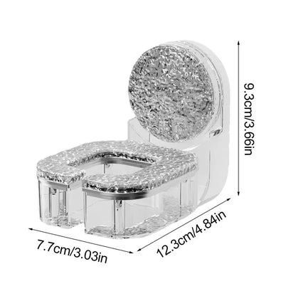 Wall-Mounted Hair Dryer Holder with Suction Cup