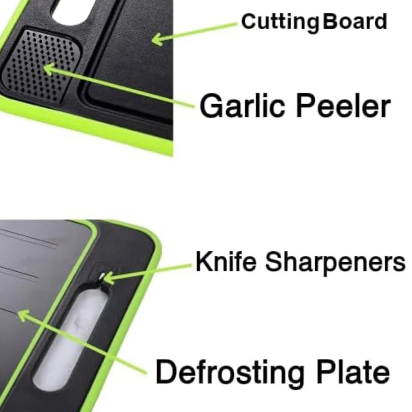 4-in-1 Cutting Board & Thaw Defrosting Tray