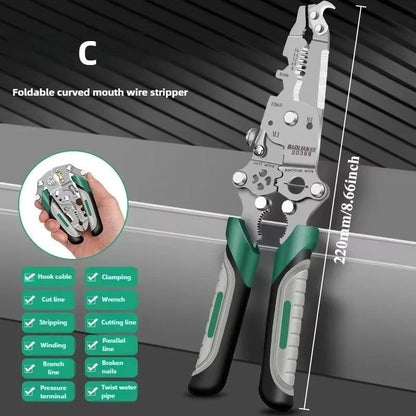 Multifunctional Wire Stripper Tool