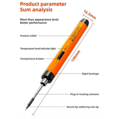 Digital Electric Soldering Iron Set