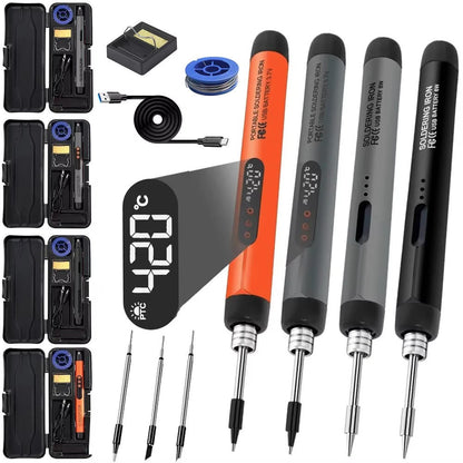 Digital Electric Soldering Iron Set