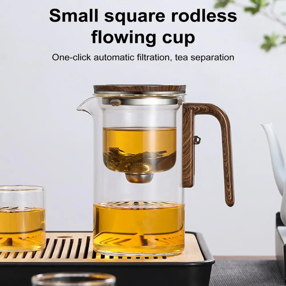 Water Separation Glass Teapot