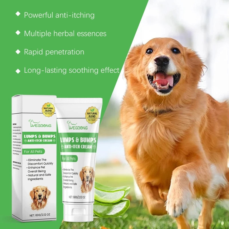 60g Anti Itch Cream for Dogs and Cats