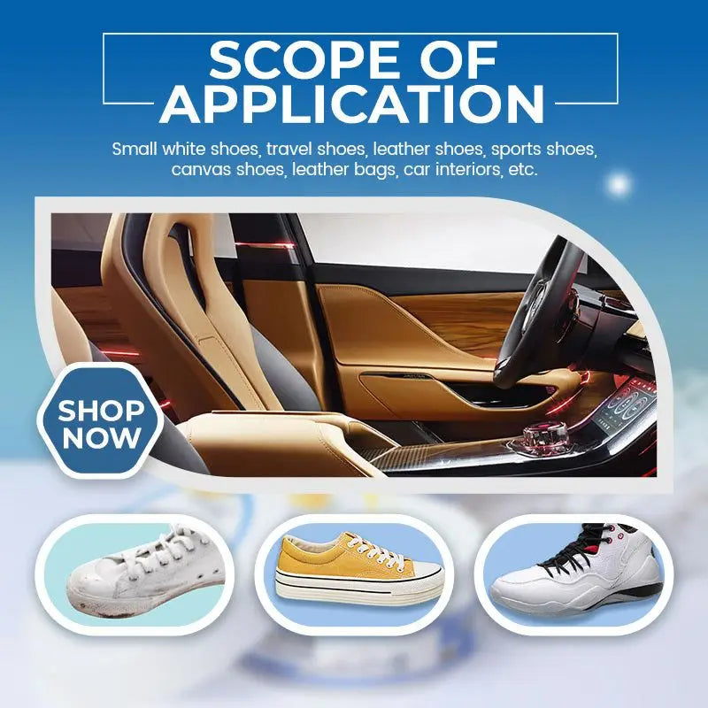 100g White Shoes Cleaner - All-Purpose Cleansing Cream