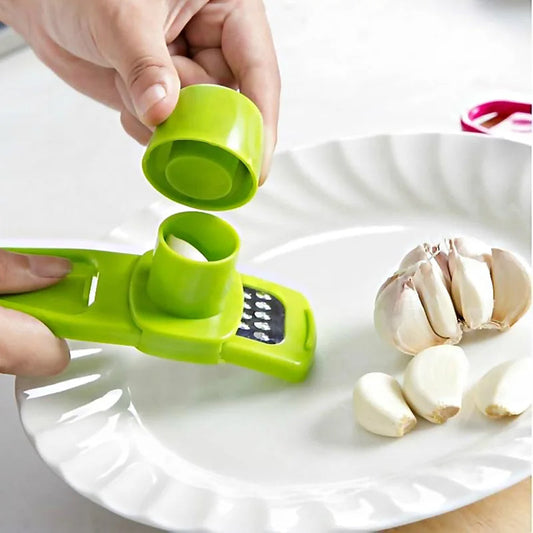 Manual Mini Garlic Press and Crusher