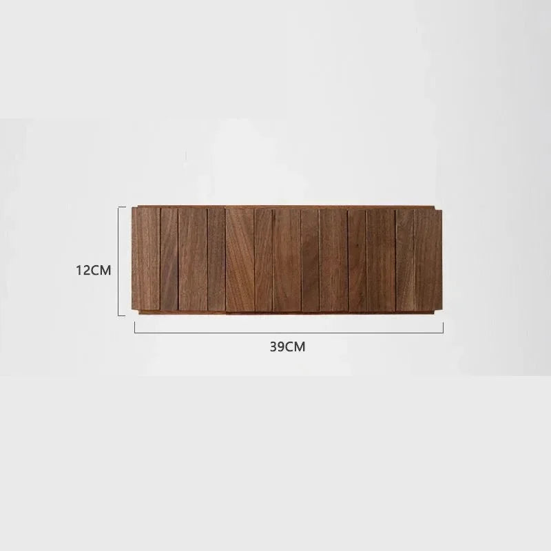 Wooden Wall-Mounted Coat Rack and Coat Hook