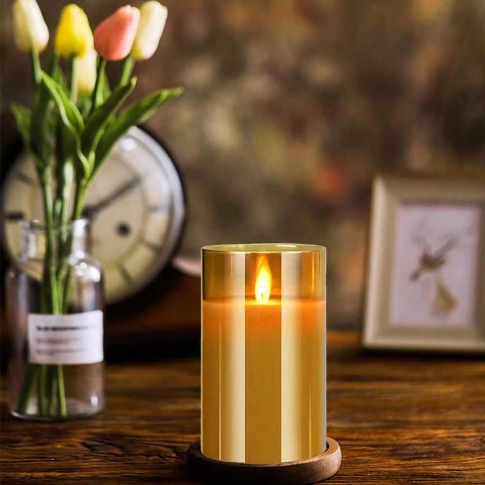Realistic Flameless Candles With Remote