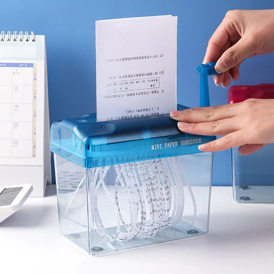 Mini Paper Shredder