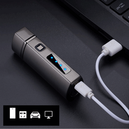 Electric Torch Lighter with Micro USB Charging Cable
