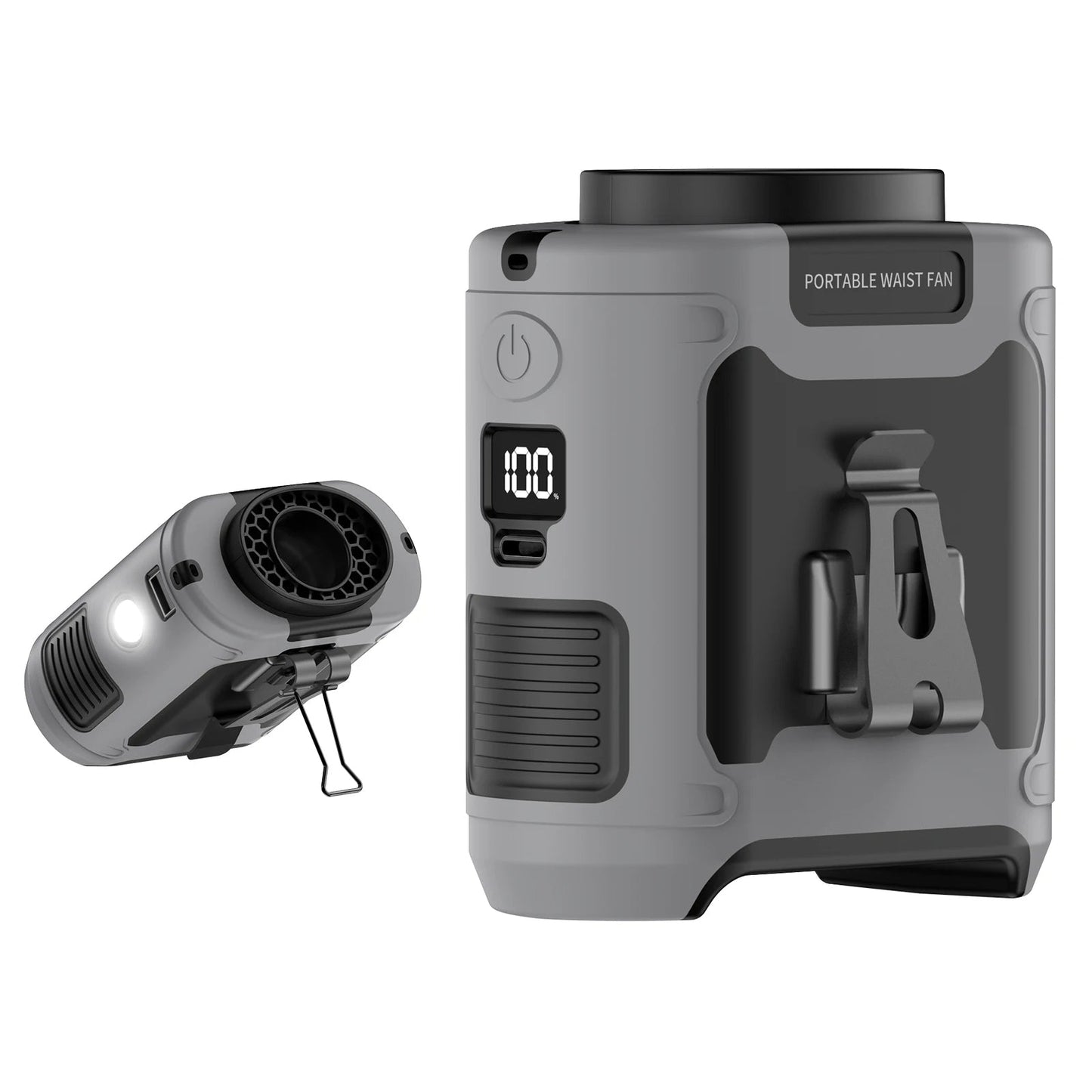 10000mAh Outdoor Portable Waist Fan