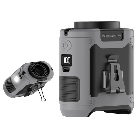 10000mAh Outdoor Portable Waist Fan