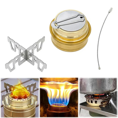 Mini Portable Alloy Camping Stove
