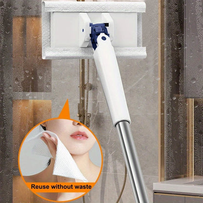 Automatic Cloth Clip Mini Mop