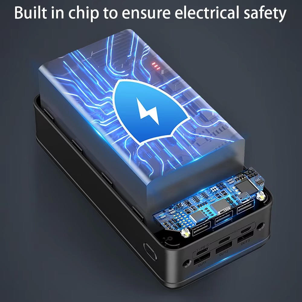 100,000mah Power Bank With Super Fast Charging For Phones, Tablets, And Laptops