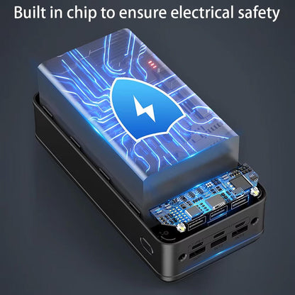 100,000mah Power Bank With Super Fast Charging For Phones, Tablets, And Laptops