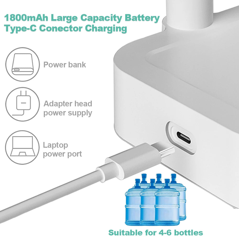 Portable Desktop Electric Water Dispenser with USB Charging
