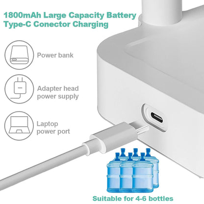 Portable Desktop Electric Water Dispenser with USB Charging