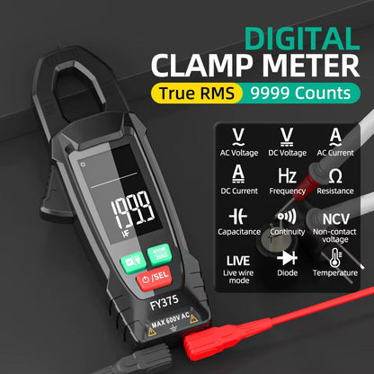 AC DC Clamp Electric Meter