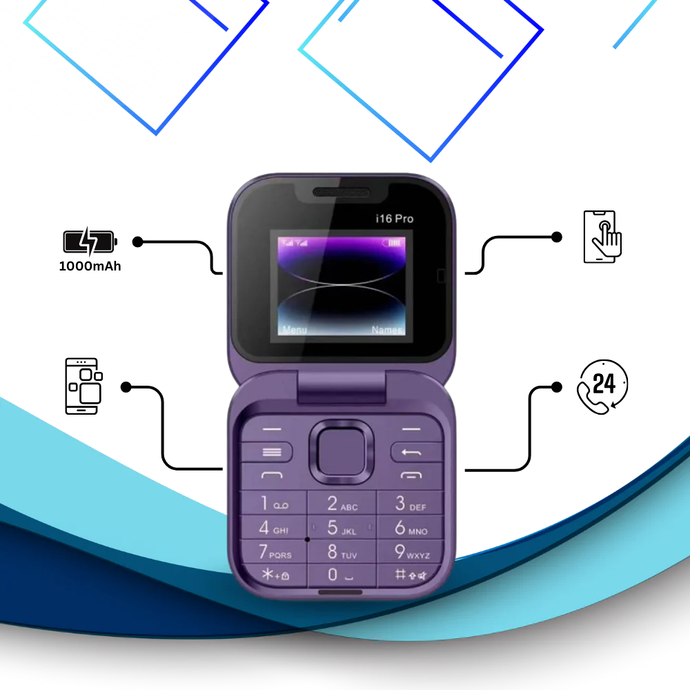 Dual Sim Small Folding Cell Phone