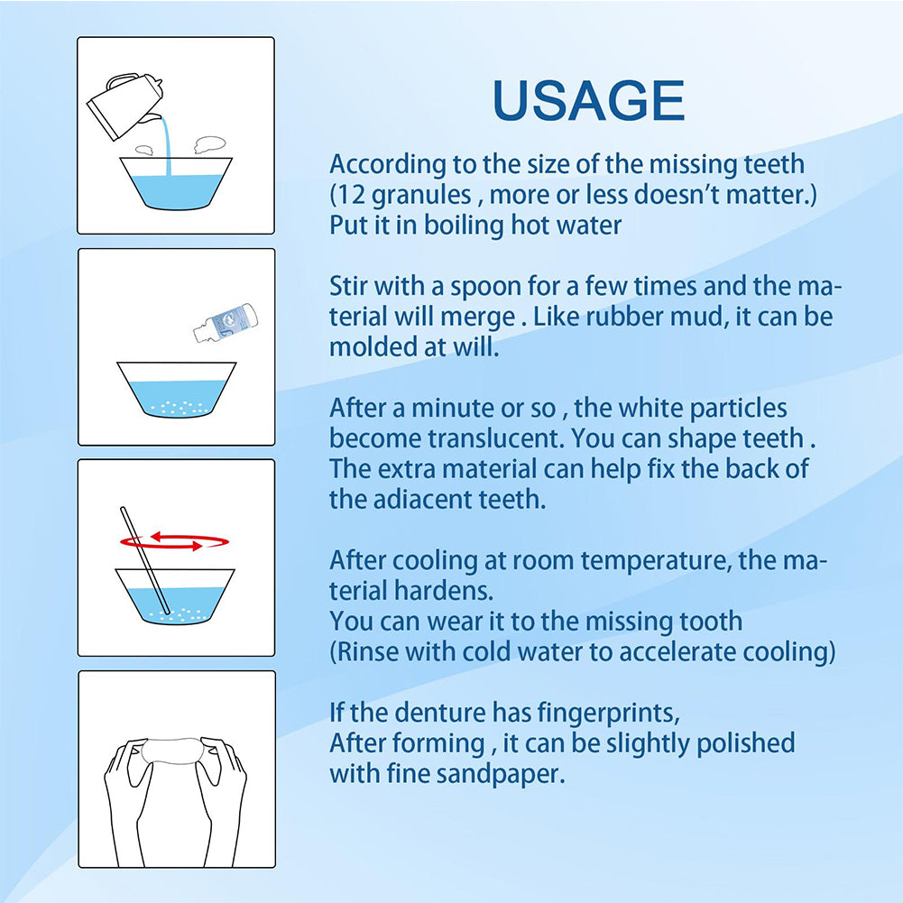 Original Moldable False Teeth