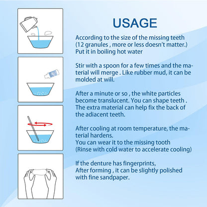 Original Moldable False Teeth