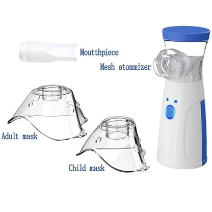 Portable Mini Mesh Nebulizer Adult & Kids