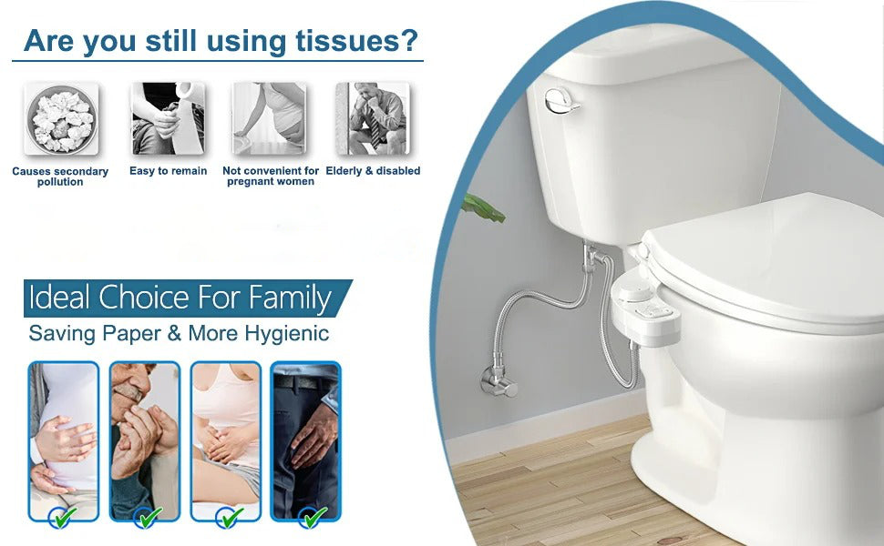 Toilet Bidet Attachment