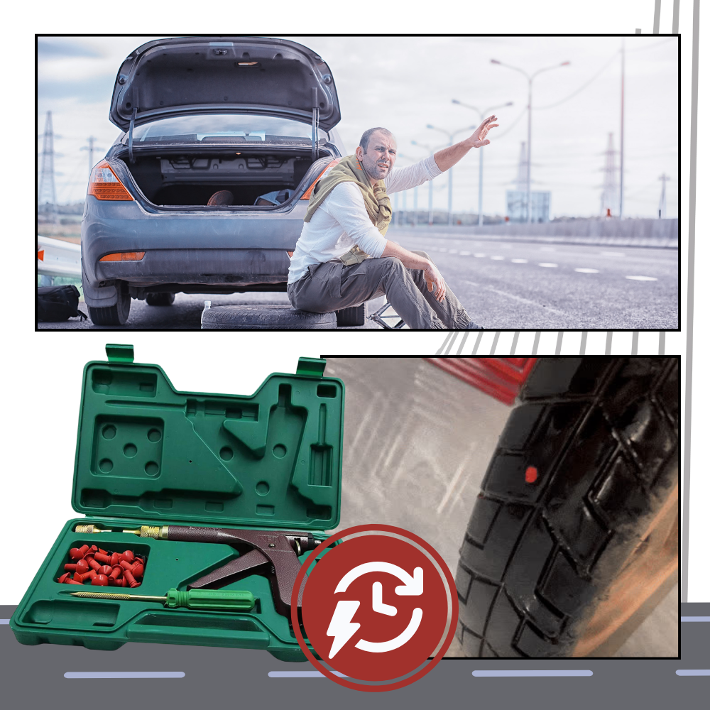 Universal Tire Puncture Repair Kit