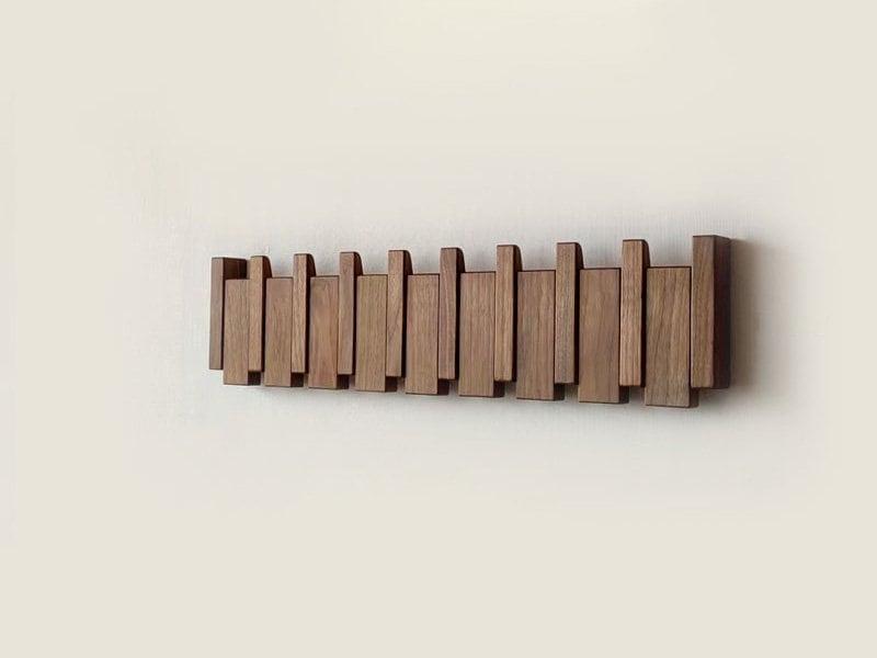 Handmade Wooden Coat Rack