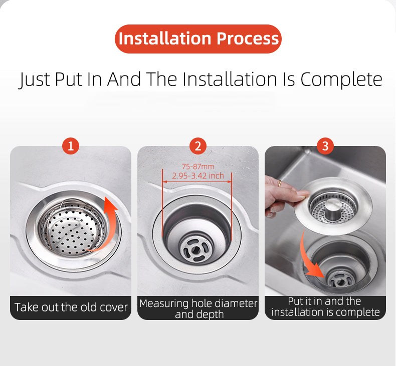 Kitchen Sink Drain Strainer