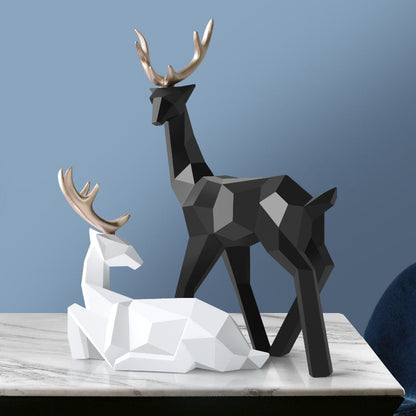 Stag Figures Sculpture