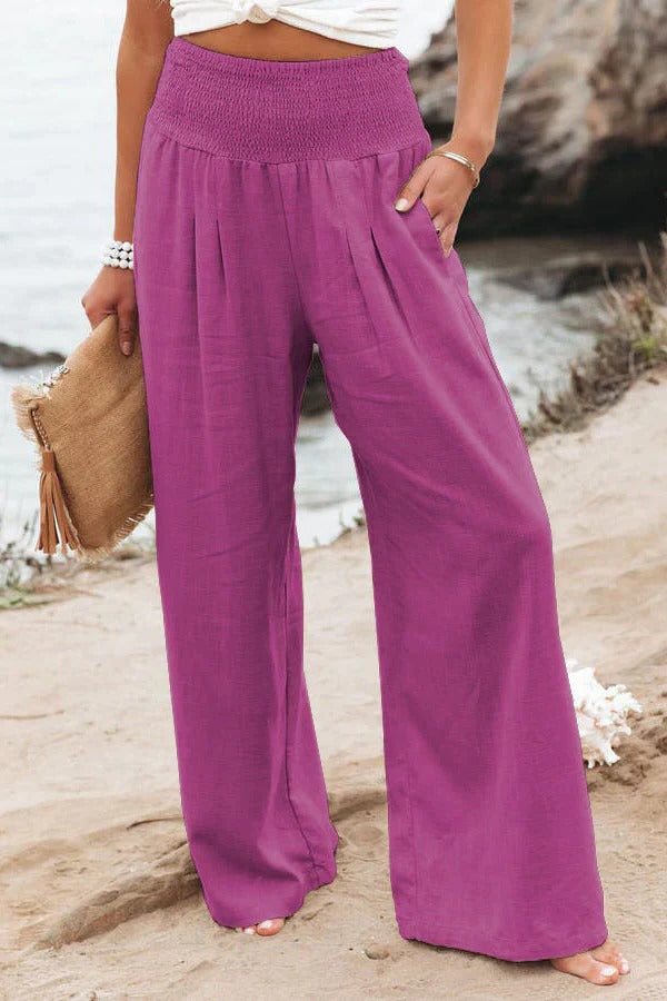 Cotton and Linen Pants