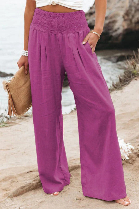 Cotton and Linen Pants