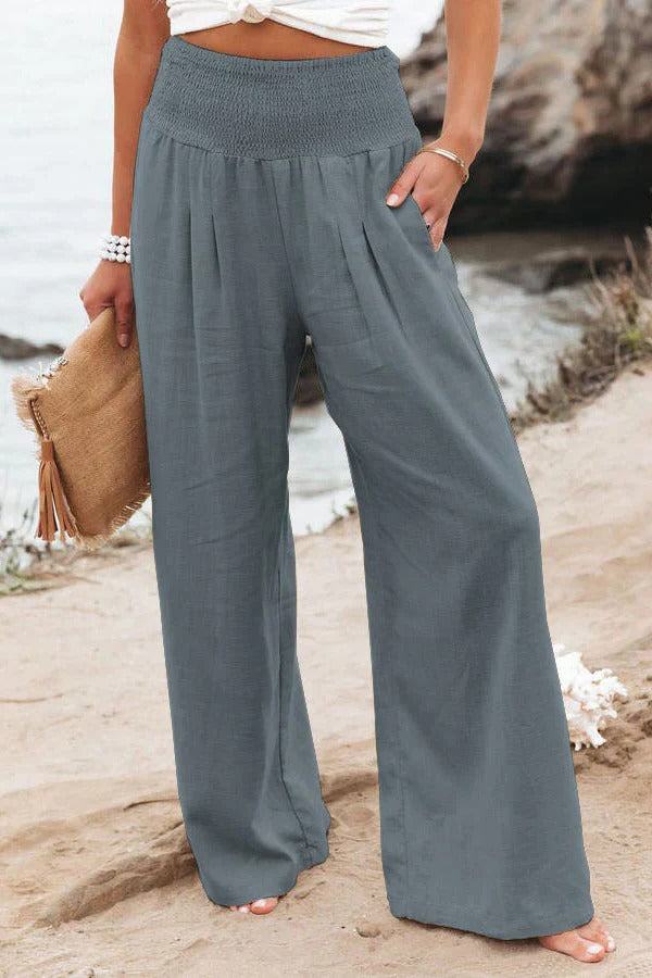 Cotton and Linen Pants