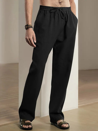 Baggy Linen Pants For Men