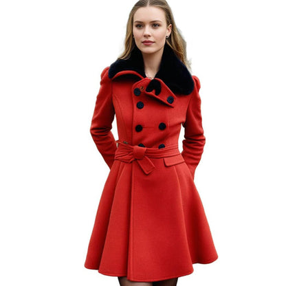 Warm and Long Winter Coat For Women
